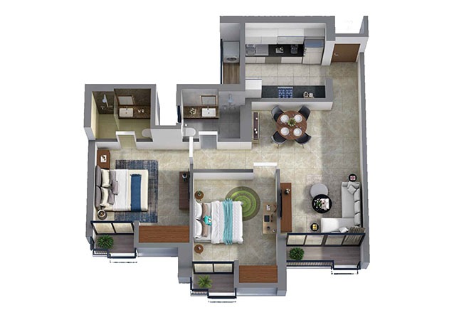 2 BHK
